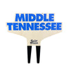 Middle Tennessee State Color Plant Stake