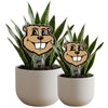 University of Minnesota Gopher Head Acrylic Plant Stake