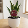 Mississippi State Paw Acrylic Plant Stake