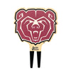 Missouri State Bear Head Color Plant Stake