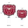 Missouri State Bear Head Acrylic Plant Stake