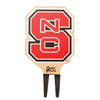 North Carolina State Logo Color Plant Stake