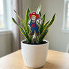 University of Nebraska Herbie Husker Acrylic Plant Stake