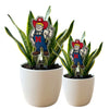 University of Nebraska Herbie Husker Acrylic Plant Stake
