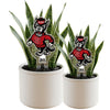 North Carolina State Tuffy Acrylic Plant Stake