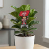 The Ohio State University Waving Flag Acrylic Plant Stake