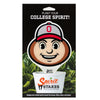 The Ohio State University Brutus Head Acrylic Plant Stake