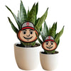 The Ohio State University Brutus Head Acrylic Plant Stake