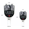 The Ohio State University Stadium Acrylic Plant Stake