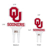 Oklahoma Logotype Acrylic Plant Stake
