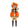 Oklahoma State Pistol Pete Color Plant Stake