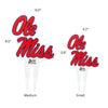 University of Mississippi Ole Miss Acrylic Plant Stake