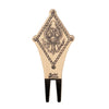 Pi Beta Phi Crest Natural Wood Plant Stake