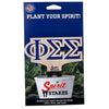 Phi Sigma Sigma Letters Color Plant Stake