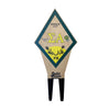 Sigma Alpha Crest Color Plant Stake