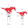 SMU Mustang Acrylic Plant Stake