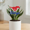 SMU Stangs Acrylic Stake