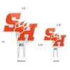Sam Houston SH Acrylic Stake
