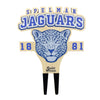 Spelman College Jaguar Color Plant Stake