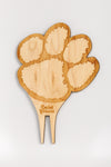 Clemson University Tiger Paw Plant Stake