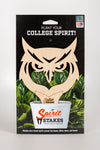Kennesaw State University Owl Head Plant Stake