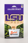 Louisiana State University LSU Tigers Plant Stake