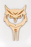 Kennesaw State University Owl Head Plant Stake