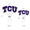 TCU TCU Acrylic Stake