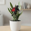 Texas Tech Rider Acrylic Stake