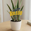 Toledo Logo Acrylic Plant Stake
