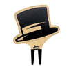 Wake Forest University Hat Color Plant Stake
