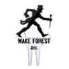 Wake Forest University Deacon Sillouette Acrylic Plant Stake