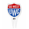 West Georgia "Go West" Garden Sign