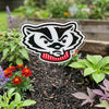 University of Wisconsin Badger Head Garden Sign