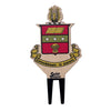 Chi Omega Crest Color Plant Stake