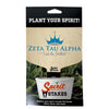 Zeta Tau Alpha Motto Color Plant Stake