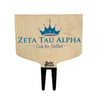 Zeta Tau Alpha Motto Color Plant Stake